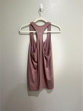 Lululemon Swiftly Tech Racerback Athletic Tank Top, 12, Mauve Pink
